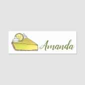 フロリダ鍵ライムパイスライスベーカリーカフェレストラン 名札 (正面)