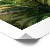 フロリダ鍵国立公園ウォーター絵を描カラー ポスター (角)