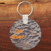 フロリダ鍵鍵ウエストコンパスサンドビーチキーチェーン キーホルダー (正面)