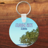 フロリダ鍵鍵ウエストビーチフロリダ キーホルダー (正面)
