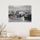 フロリダ鍵魚釣り, 1938 ポスター (キッチン)