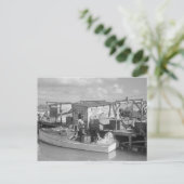 フロリダ鍵魚釣り, 1938 ポストカード (スタンド正面)