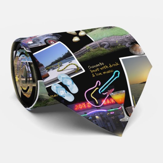 フロリダ鍵 ネクタイ (ロール)