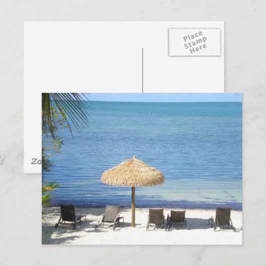 フロリダ鍵 ポストカード (正面/裏面)