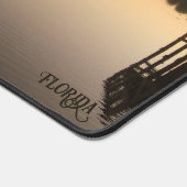 フロリダ鏡スチル海サンライズナチュラルフォト デスクマット (コーナー)