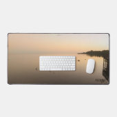 フロリダ鏡スチル海サンライズナチュラルフォト デスクマット (キーボード&マウス)