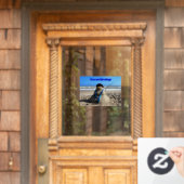 フロリダ雪だるま-ビーチ彫刻ウィンドウスリッチ ウィンドウサイン (ホームデコレーション)