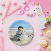 フロリダ雪だるま – 冬のパーティー-紙プレート ペーパープレート (パーティー)