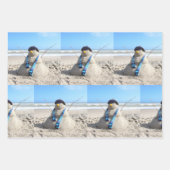 フロリダ雪だるま – 包装紙シート ラッピングペーパーシート (正面)