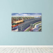 フロリダ高地の銀流星「船」 キャンバスプリント (インサイチュ (ウッドフロア))