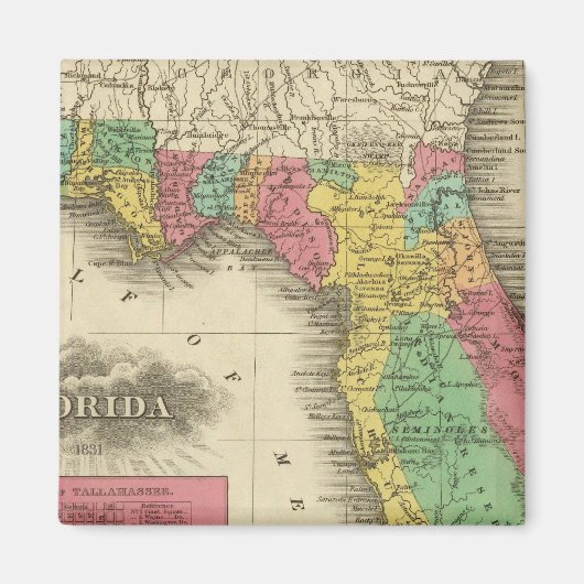 フロリダ10 マグネット (正面)