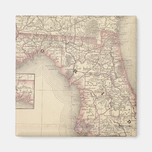 フロリダ10 マグネット (正面)