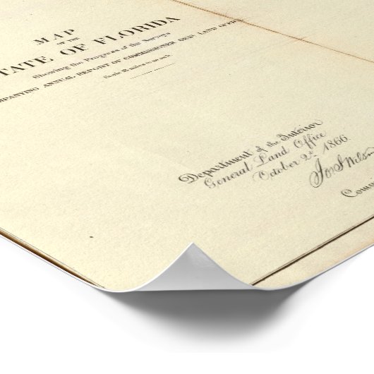 フロリダ11 ポスター (角)