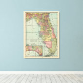 フロリダ13 キャンバスプリント (インサイチュ (ウッドフロア))