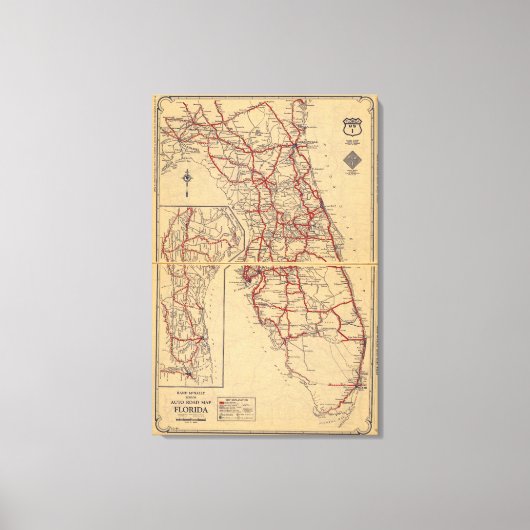 フロリダ13 キャンバスプリント (正面)