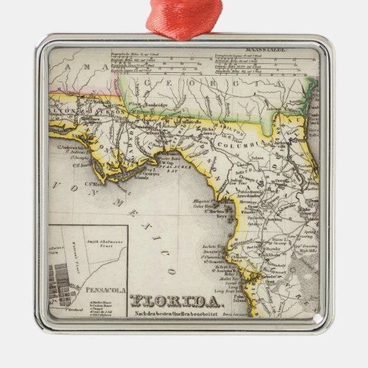 フロリダ14 メタルオーナメント (正面)