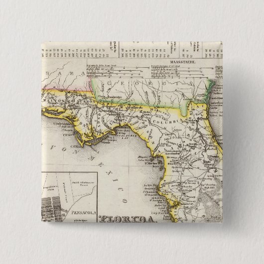 フロリダ14 缶バッジ (正面)