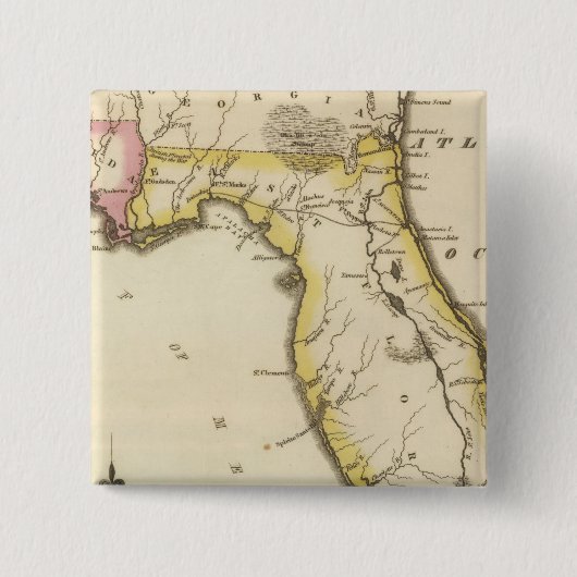 フロリダ15 缶バッジ (正面)