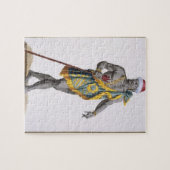 フロリダ1780年の王(着色された版木、銅版、版画) ジグソーパズル (横)