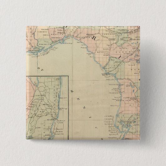 フロリダ2 缶バッジ (正面)