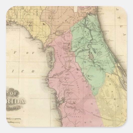 フロリダ4 スクエアシール (正面)