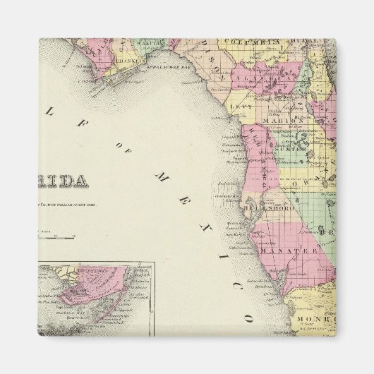 フロリダ5 マグネット (正面)