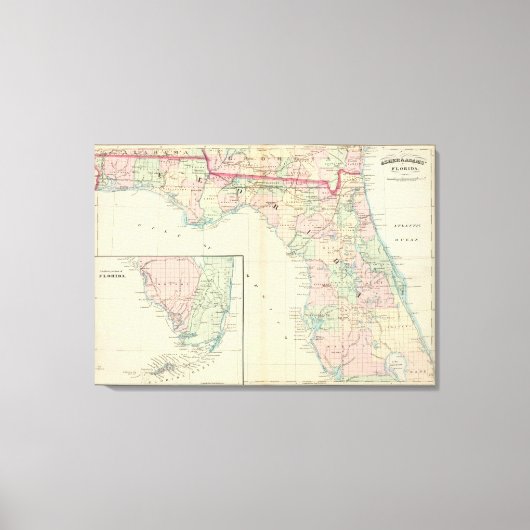フロリダ7 キャンバスプリント (正面)