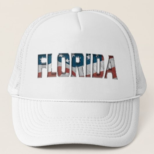 フロリダ アメリカ国旗 ハット (正面)