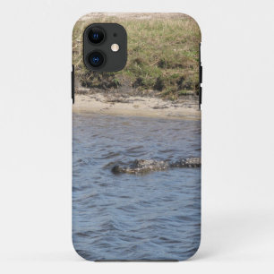 フロリダ・アリゲーターの水中写真 iPhone 11 ケース