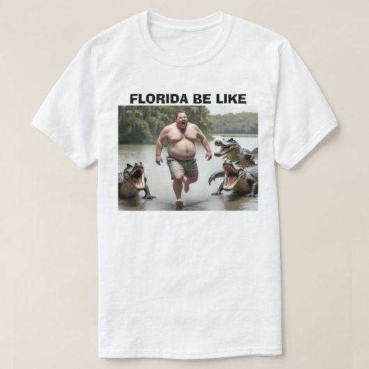 フロリダ・アリゲーター Tシャツ (デザイン正面)