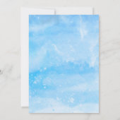 フロリダ ウェディング デスティネーション マップ ハート型ステッカー付 招待状 (裏面)