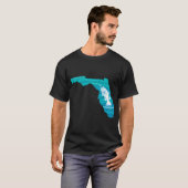 フロリダ・ウェーブ・フィッシング Tシャツ (正面フル)