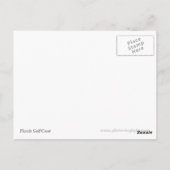 フロリダ・ガルフコーストにあなたがいたら ホワイト枠 ポストカード (裏面)