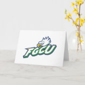 フロリダ・ガルフコースト大学 | FGCU アズール・イーグルス カード (黄色い花)