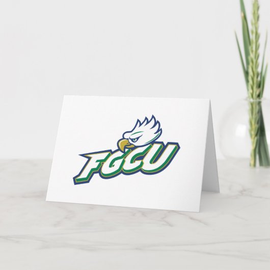 フロリダ・ガルフコースト大学 | FGCU アズール・イーグルス カード (正面)