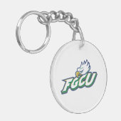 フロリダ・ガルフコースト大学 | FGCU アズール・イーグルス キーホルダー (正面左)