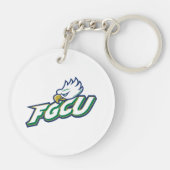 フロリダ・ガルフコースト大学 | FGCU アズール・イーグルス キーホルダー (裏面)