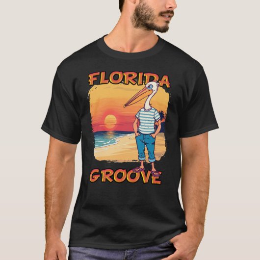 フロリダ・グルーヴ・ビーチ Tシャツ (正面)