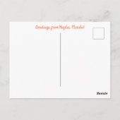 フロリダ·サンセット·ナポリ ポストカード (裏面)