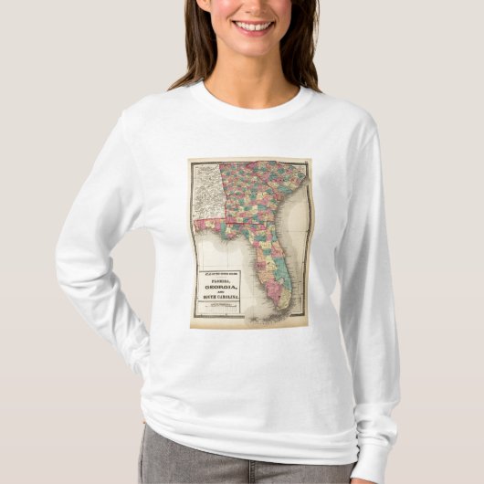 フロリダ、ジョージアおよびサウスカロライナ2 Tシャツ (正面)
