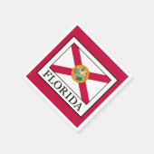 フロリダ スタンダードカクテルナプキン (角)