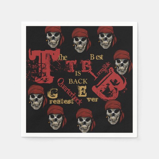 フロリダ スタンダードカクテルナプキン (正面)