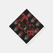 フロリダ スタンダードカクテルナプキン (角)