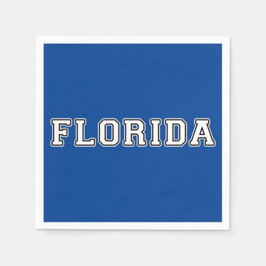 フロリダ スタンダードカクテルナプキン (正面)