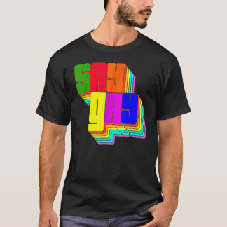 フロリダ・セイ・ゲイLGBTゲイの権利9 Tシャツ