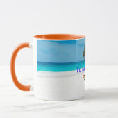 フロリダ・ツートーン・コーヒー・マグにいたいのですが マグカップ (左)