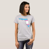 フロリダ・トランス・プライド Tシャツ (正面フル)