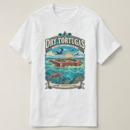 フロリダ ドライ・トーターガス国立公園 パーソナライズ Tシャツ