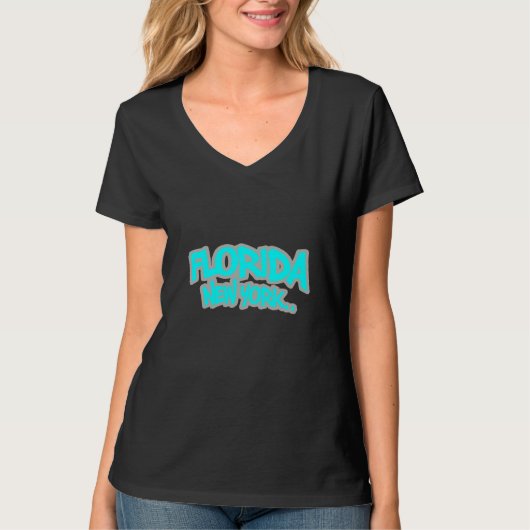 フロリダ ニューヨーク Tシャツ (正面)