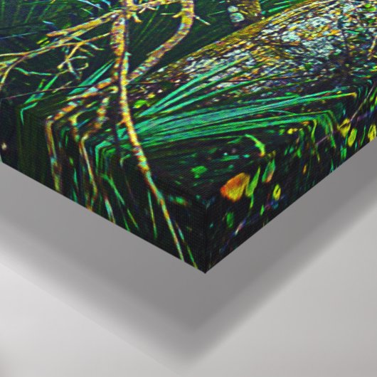 「フロリダ・バックウッズ」ウォールアート キャンバスプリント (コーナー (底面))